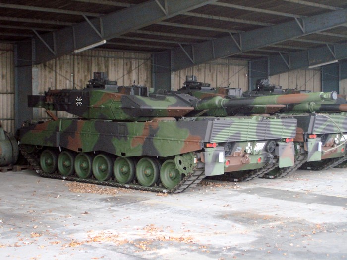 Tăng Leopard 2A 6 do Đức sản xuất